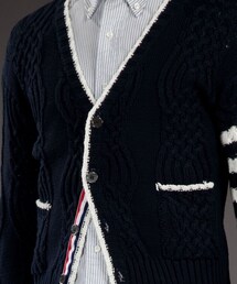 THOM BROWNE | Cable knit cardigan(カーディガン/ボレロ)