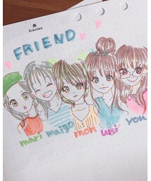 マリちゃん作似顔絵💕 | その他