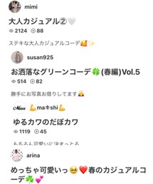 mimiさん、susanさん、マキシさん、ありなちゃん、ありがとうございます💕 | その他