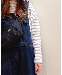 Samansa Mos2 blue | Tシャツ/カットソー