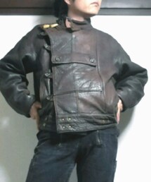 スゥエーデン軍　モーターサイクルジャケット | ライダースジャケット