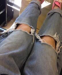 WEGO | クラッシュジーンズ(デニムパンツ)