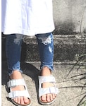 韓国こども服の「パンツ(デニムパンツ)」