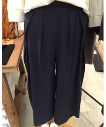 doux bleu  | ミリタリーコットンワイドパンツ(その他パンツ)