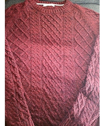 BACK NUMBER | ケーブルニット
(ニット/セーター)