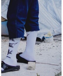 IKUMI | 金沢市のセレクトショップlangsで購入しました ikumiのソックス 今期のみのikumiロゴ(ソックス/靴下)