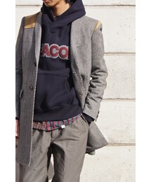 kolor | タスマニアフランネルコート(トレンチコート)