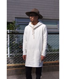 nonnative | DWELLER HOODED PULLOVER LOOSE-FIT COTTON SWEAT OVERDYED　(パーカー)