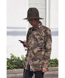 nonnative | 　TROOPER JACKET COTTON ARMY CLOTH WITH “WINDSTOPPER®" 2L CAMO(ミリタリージャケット)