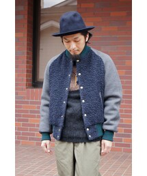 W/C ドレッドボアブルゾン(スタジャン)