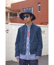 nonnative | RIDER BLOUSON COTTON CORD OVERDYED(ブルゾン)