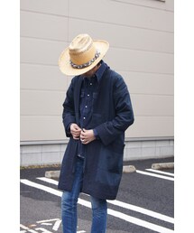 VISVIM | RUUNPE COAT PINSTRIPE(その他アウター)