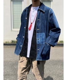 VISVIM | SS SECTION GANG COVERALL DRY DENIM(カバーオール)