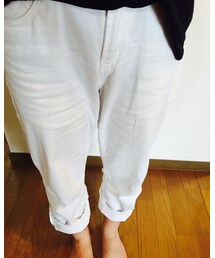 GRL | ホワイトボーイズパンツ(その他パンツ)