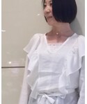 ROSE BUD(ローズバッド)の「トップス(シャツ/ブラウス)」