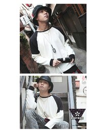 REBTRAIT | ドルマンニット ホワイト(ニット/セーター)