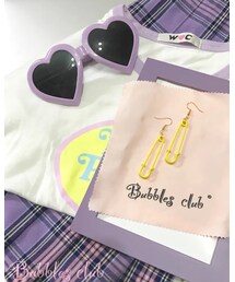 bubbles club | ピアス（両耳用）