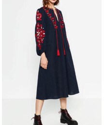 ZARA | フォークロアOP(ワンピース)
