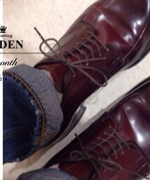 ALDEN | ALDEN Vチップ バーガンディ
(その他シューズ)