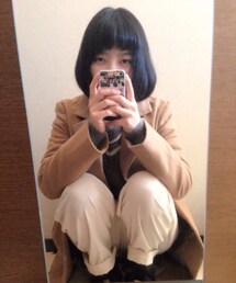 しゃがむ。 | にやにやしてますねえ....(その他)