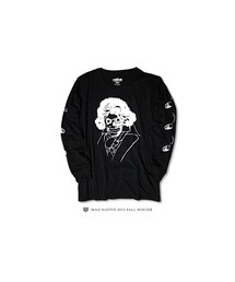 mad native | SKULL BEETHOVEN L/S T-Shirt(Tシャツ/カットソー)