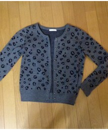 VIS | ヒョウ柄カーディガン(カーディガン/ボレロ)