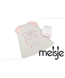 bortsprungt. | meisje　パフフリーブワンピース　ジューシー(ワンピース)