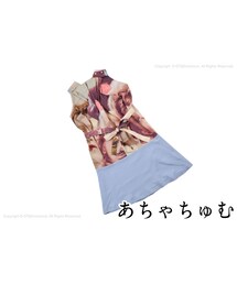 あちゃちゅむ | あちゃちゅむ　タックワンピース　２ｇｉｒｌｓ　ｐｔ　(ワンピース)