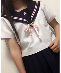 【moyo】绀领粉二本夏服 | その他トップス