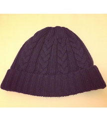 no brand | 麻花編織樣式毛帽(ニットキャップ/ビーニー)