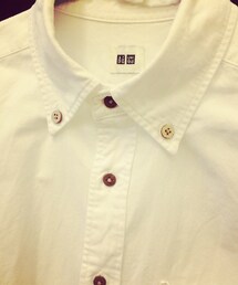UNIQLO | 牛津襯衫(handmade加工）(シャツ/ブラウス)