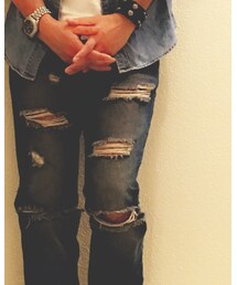 SPINNS | デニムパンツ