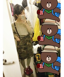 BEAMS WOMEN | カモ スカート(スカート)