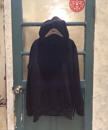 下襬破壞拉鍊帽T(Tシャツ/カットソー)