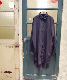 長版襯衫(シャツ/ブラウス)