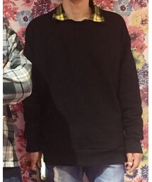 黒トレーナー | トップス