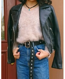 AZUL by moussy | ライダースジャケット