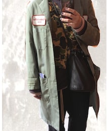 small change | 京都河原町の古着屋でget!(ステンカラーコート)