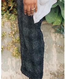 TOPSHOP | cigarette striped trousers (その他パンツ)