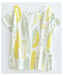 NATURAL LAUNDRY | ドライコットン天竺さやえんどうTシャツ(Tシャツ/カットソー)