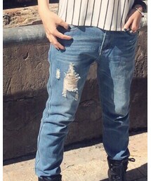 pizza cut five | デニムパンツ