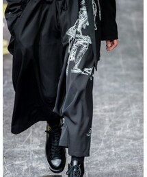 Yohji Yamamoto POUR HOMME | Yohji Yamamoto POUR HOMME スカルギャバサルエルパンツ(スラックス)