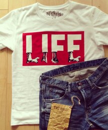 HUgE TEE | Huge Tee(Tシャツ/カットソー)