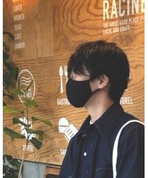UNIQLO | エアリズムマスク　黒Lサイズ(マスク)