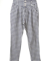 w closet | ギンガムチェックパンツ(その他パンツ)