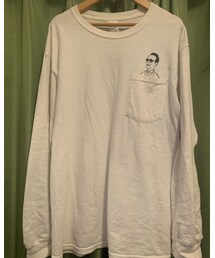 古着 | お気に入りのタモリT。汚れてしまって今やインナーか部屋着になってしまった🥲(Tシャツ/カットソー)