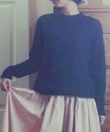 BACK NUMBER | こっくりセーター(ニット/セーター)