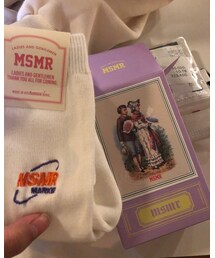 MSMR | ソックス/靴下