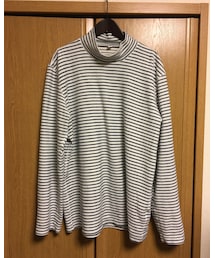 UNIQLO | ヒートネックフリースモックネックTシャツ(Tシャツ/カットソー)