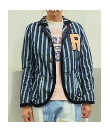 DENIM DUNGAREE | ストライプデニムテーラードJK(テーラードジャケット)